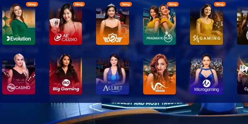 Casino BK8 - Sòng bạc theo phong cách Las Vegas